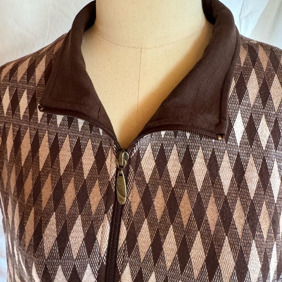 Alia *Medium* 
-~ Vintage~- Long-sleeved jacket with pockets and zipper. - Picture 5 of 8